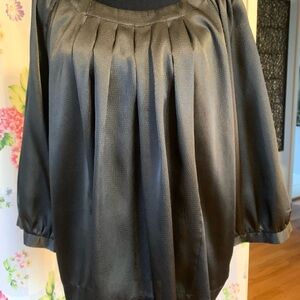 Christopher & Banks Elegant Black Blouse
